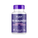 Tri Magnésio Premium 60 Cápsulas Purp Nutrition
