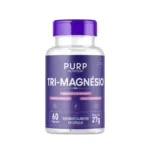 Tri Magnésio Premium Purp Nutrition 60 Cápsulas - Sono e Recuperação