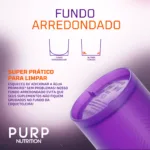 Coqueteleira Shaker Academia 600ml Cor Pérola - Imagem 3