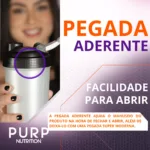 Coqueteleira Shaker Academia 600ml Cor Pérola - Imagem 4