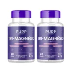 Kit 2x Tri Magnésio Premium 60 Cápsulas