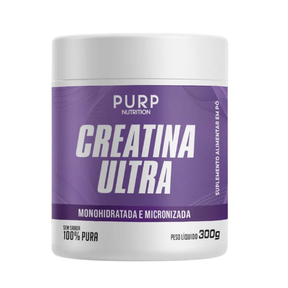 Creatina Ultra – Monohidratada e Micronizada 100% Pura (300g)